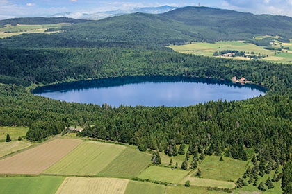lac du bouchet haute loire